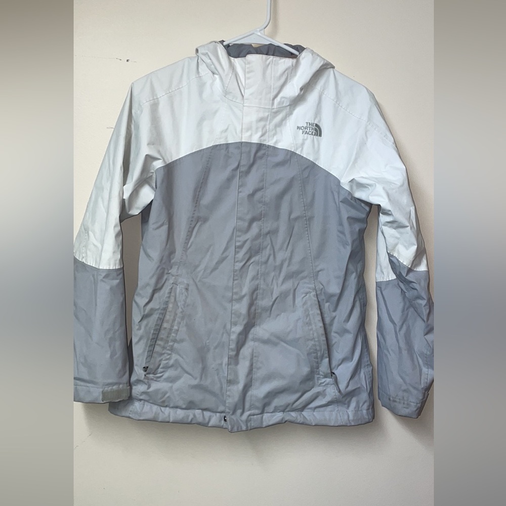 North face Girls size L rain coat